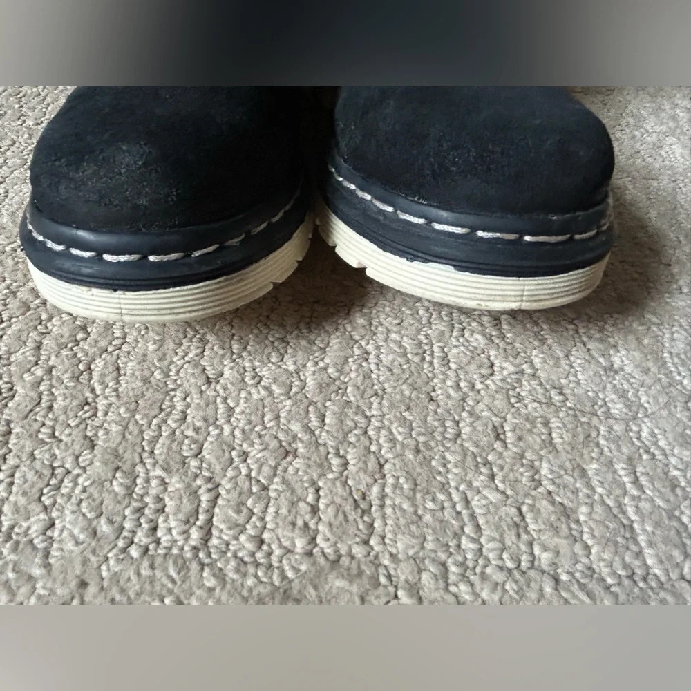 Cravo Canela black suede leather boots size 6.5 - Picture 4 of 9